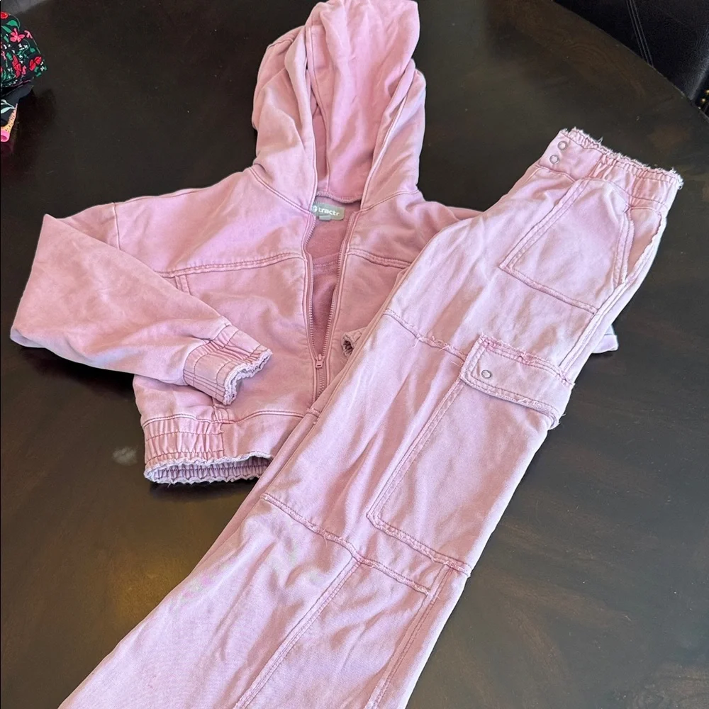 Tractr Kids Hoodie & cargo sweatpants